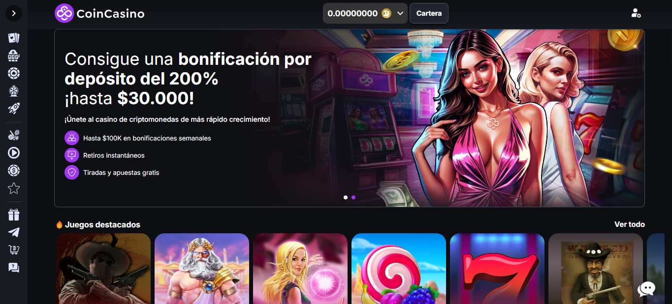 Coincasino Shiba Inu casino