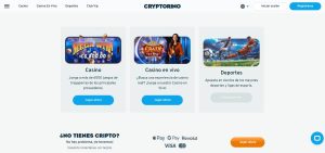 Cryptorino casinos que aceptan Mastercard