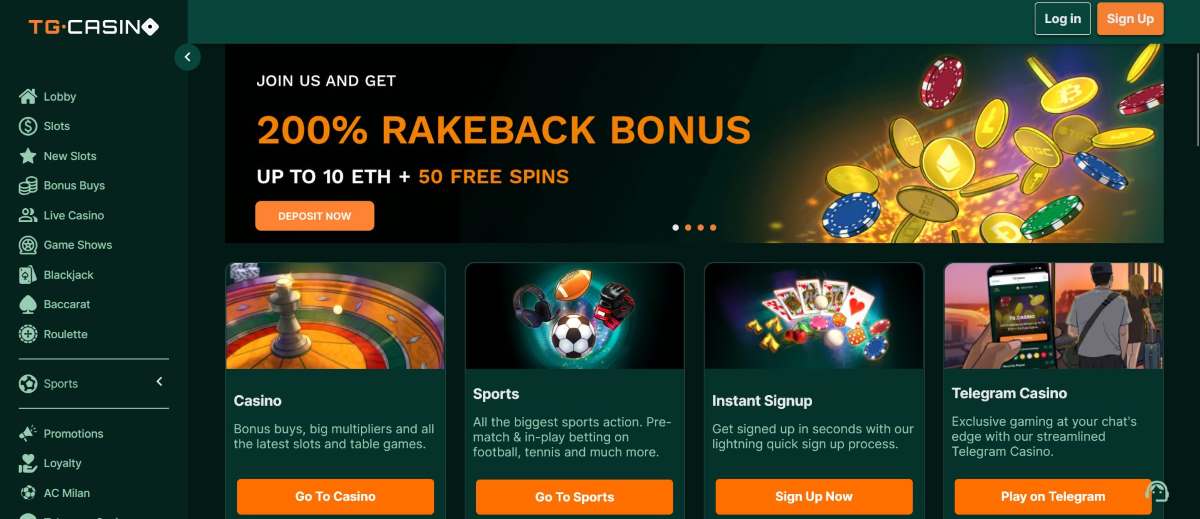 Ripple casino TG.Casino